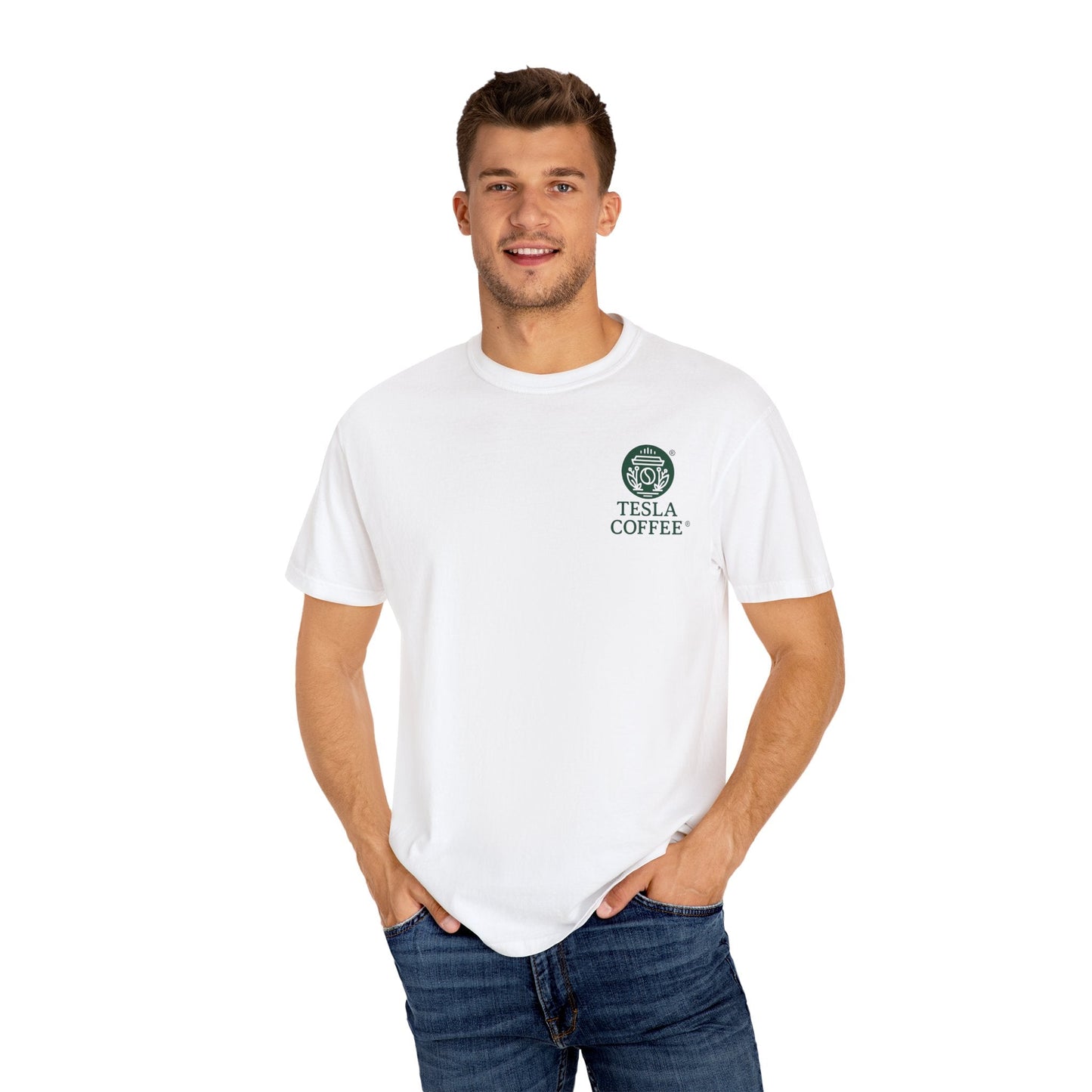 TESLA COFFEE® T-Shirt Printify