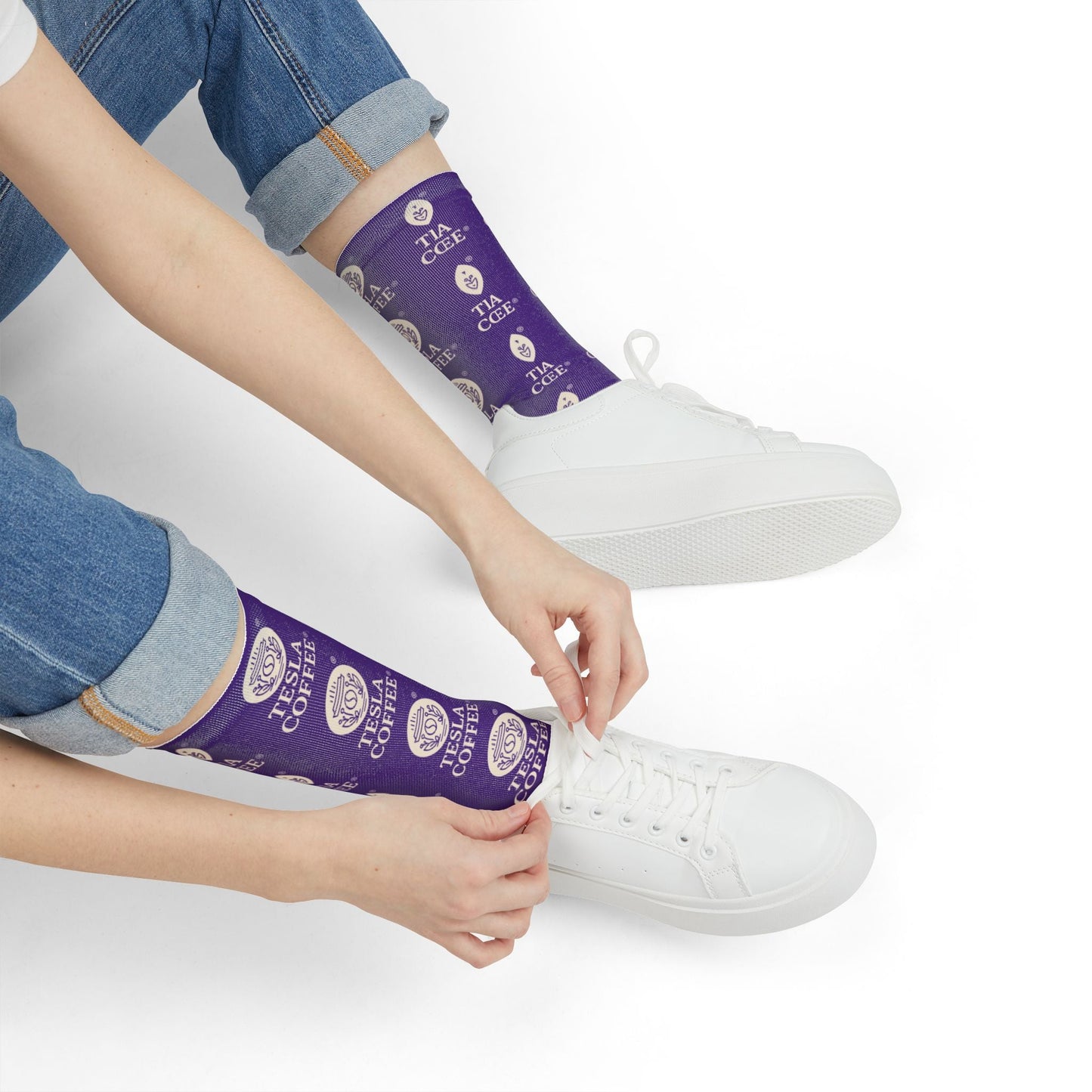 TESLA COFFEE® Socks Printify