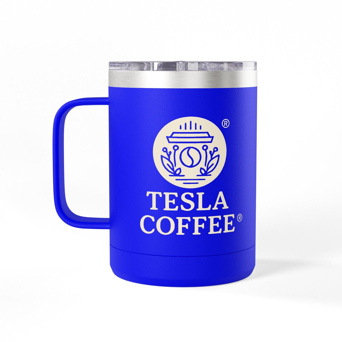 TESLA COFFEE® Tumbler Mug, 15oz Printify
