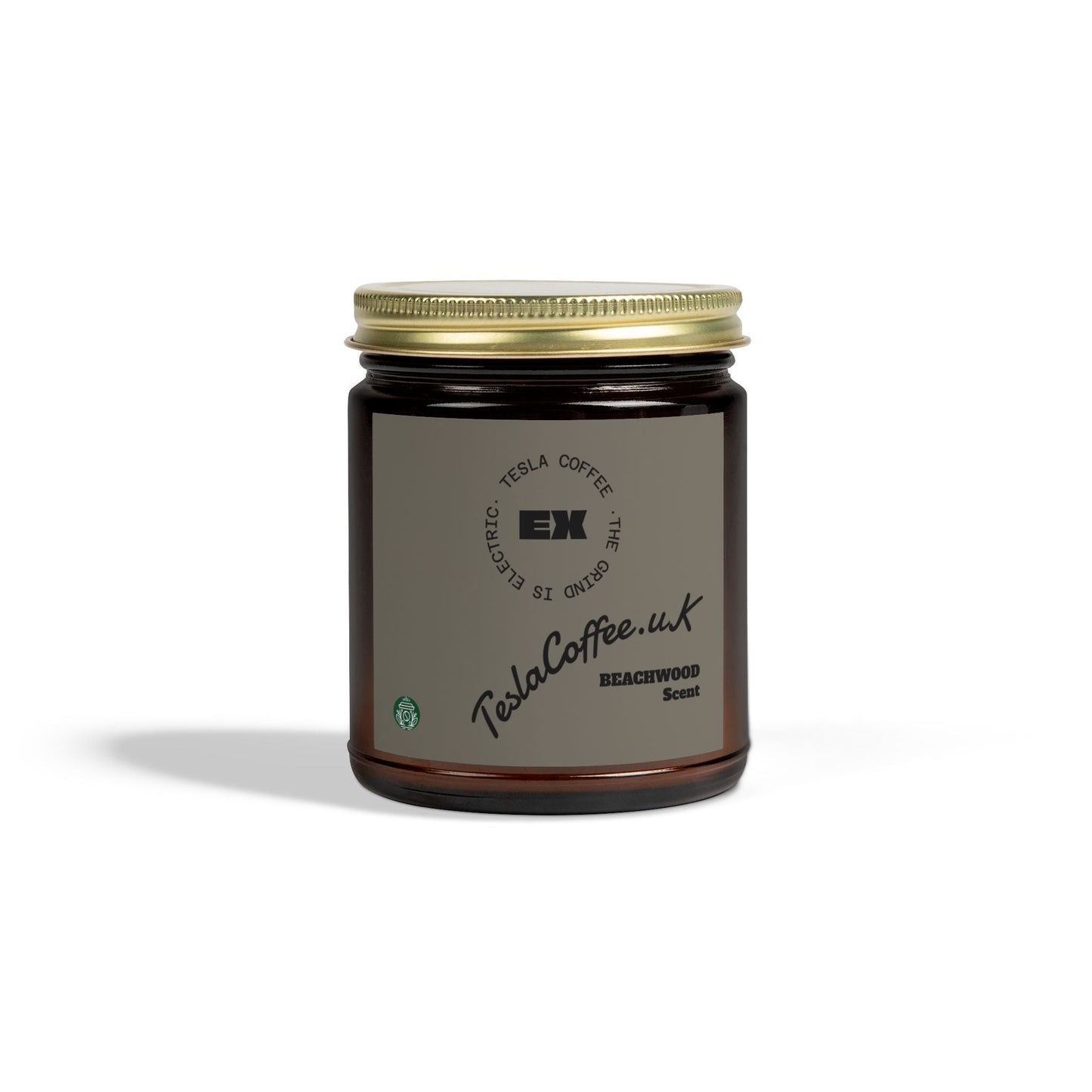 Tesla Coffee® Beachwood Scent Candle Printify