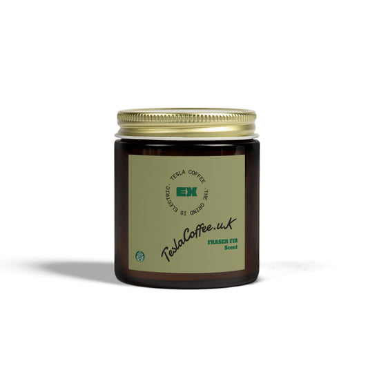Tesla Coffee® Fraser Fir Scent Candle Printify