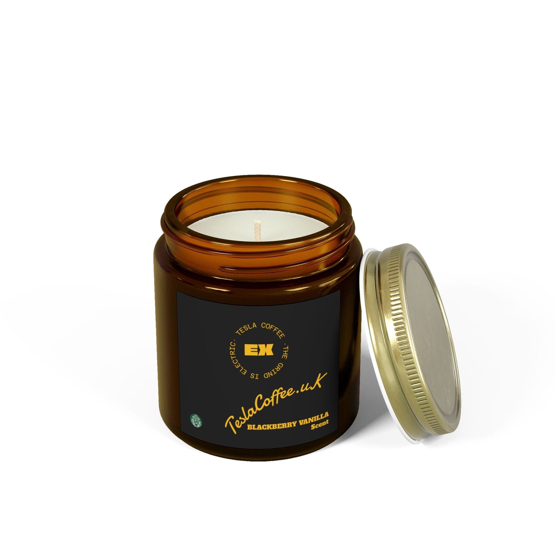 Tesla Coffee® Blackberry Vanilla Scent Candle Printify