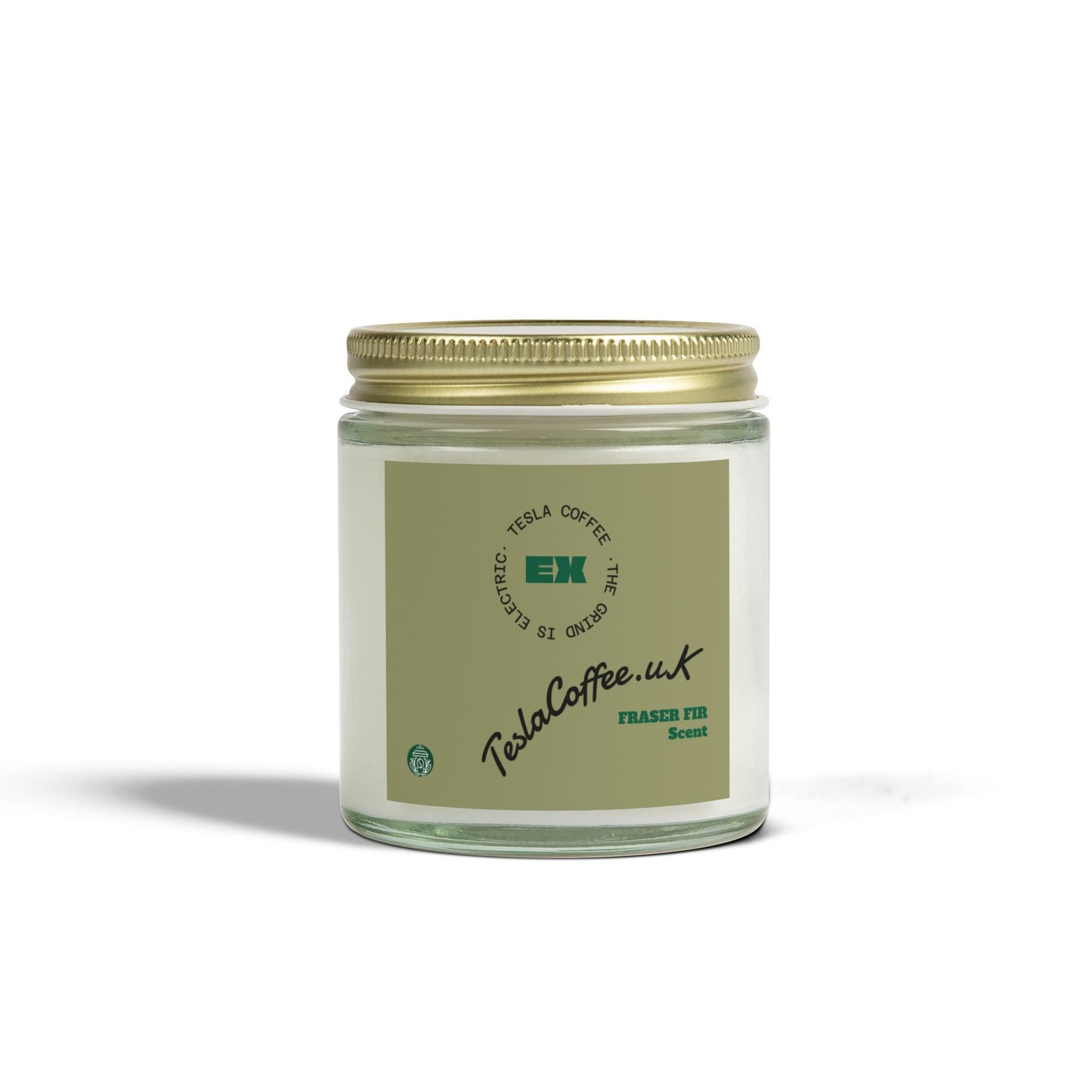 Tesla Coffee® Fraser Fir Scent Candle Printify