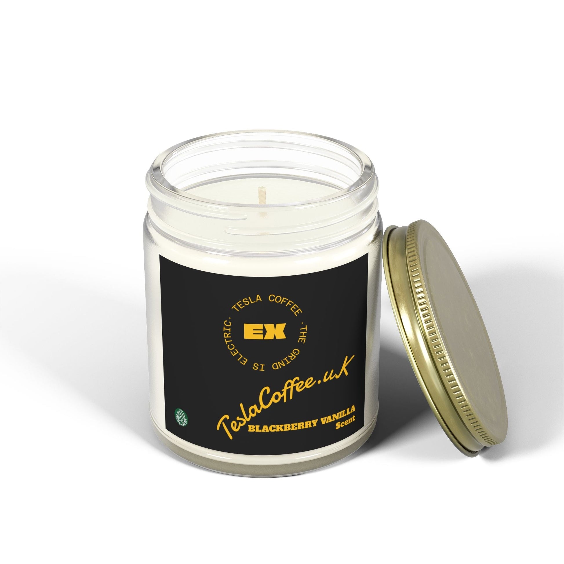 Tesla Coffee® Blackberry Vanilla Scent Candle Printify