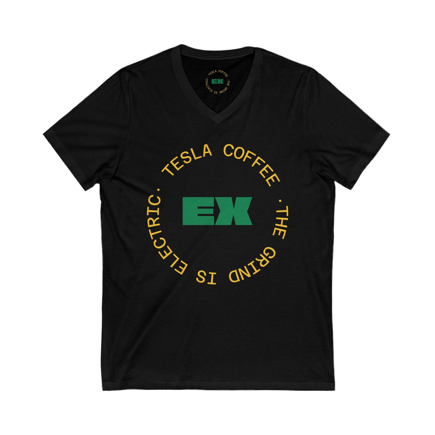 TESLA COFFEE® V-Neck Tee - TESLA COFFEE®