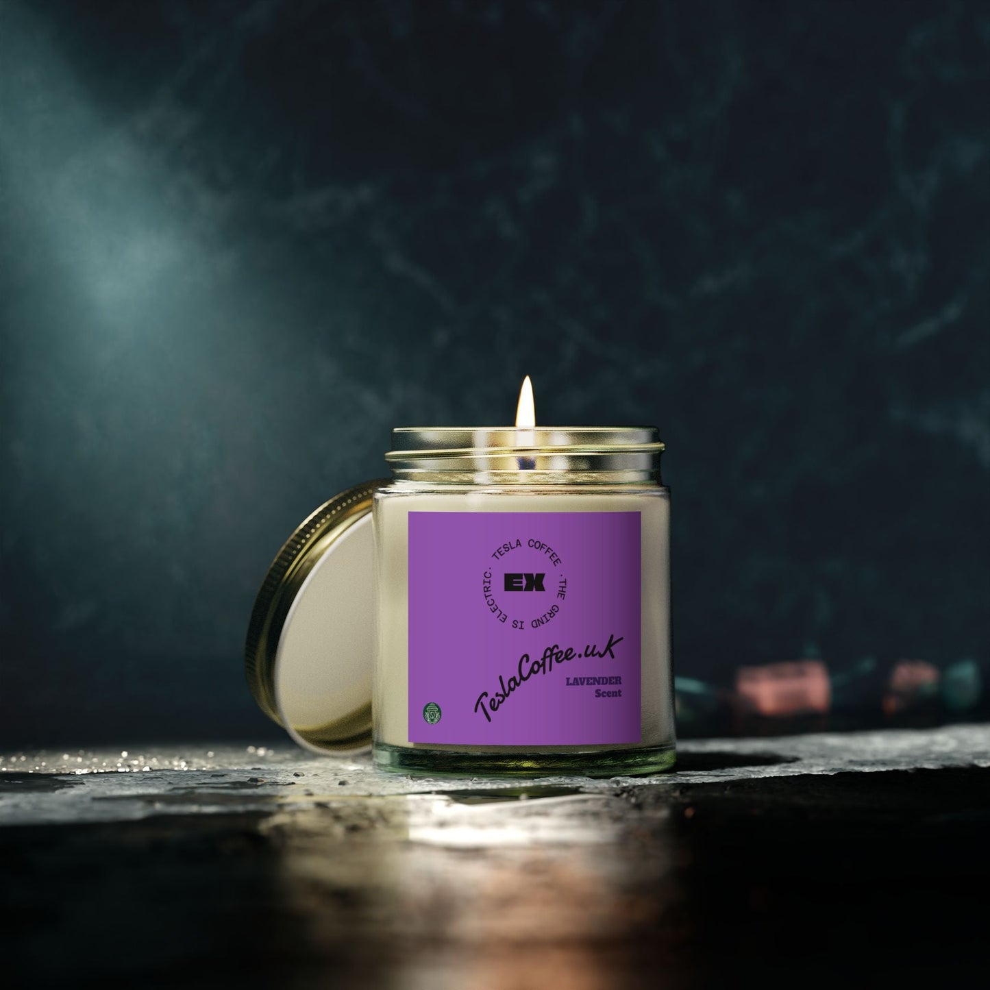 Tesla Coffee® Lavender Scent Candle Printify