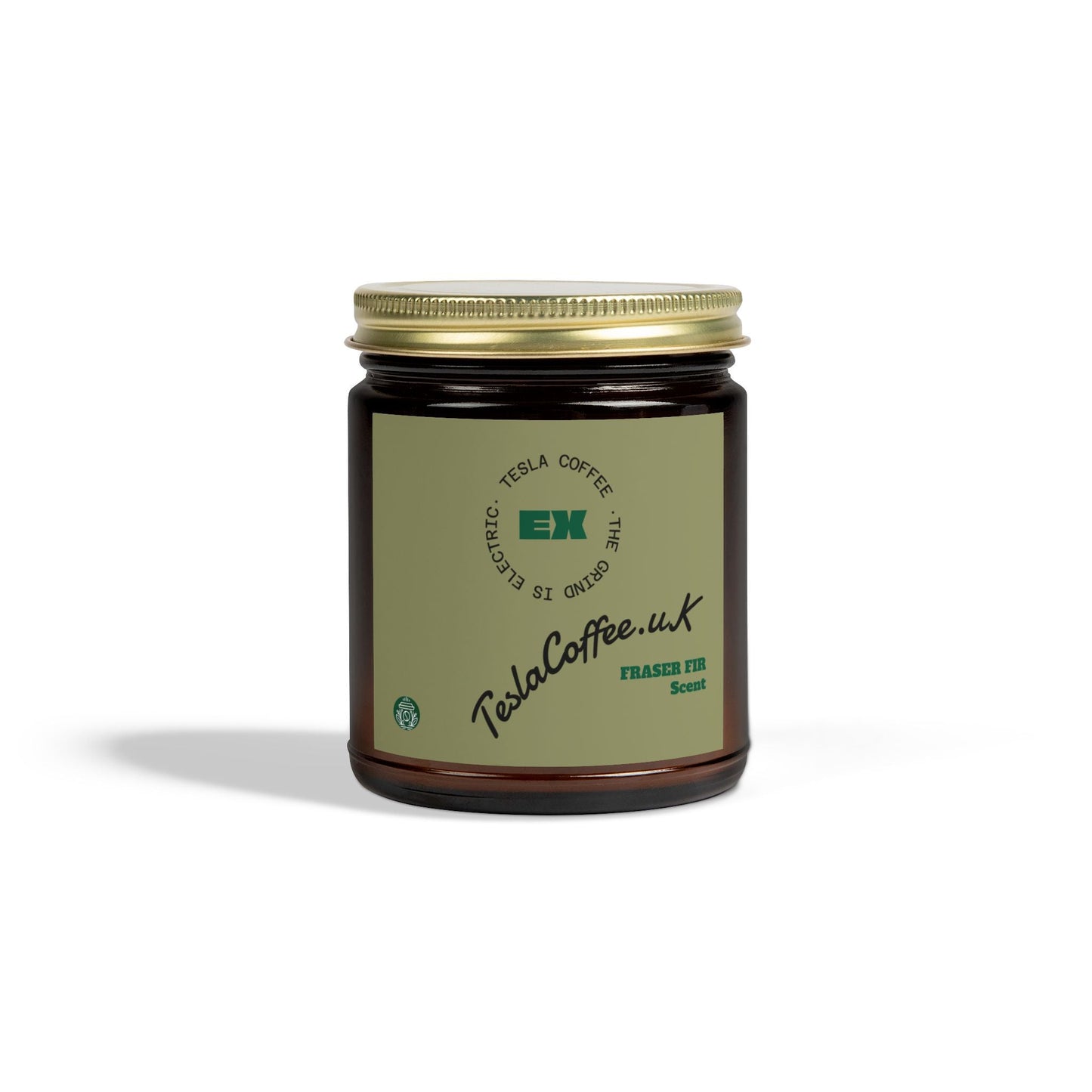 Tesla Coffee® Fraser Fir Scent Candle Printify