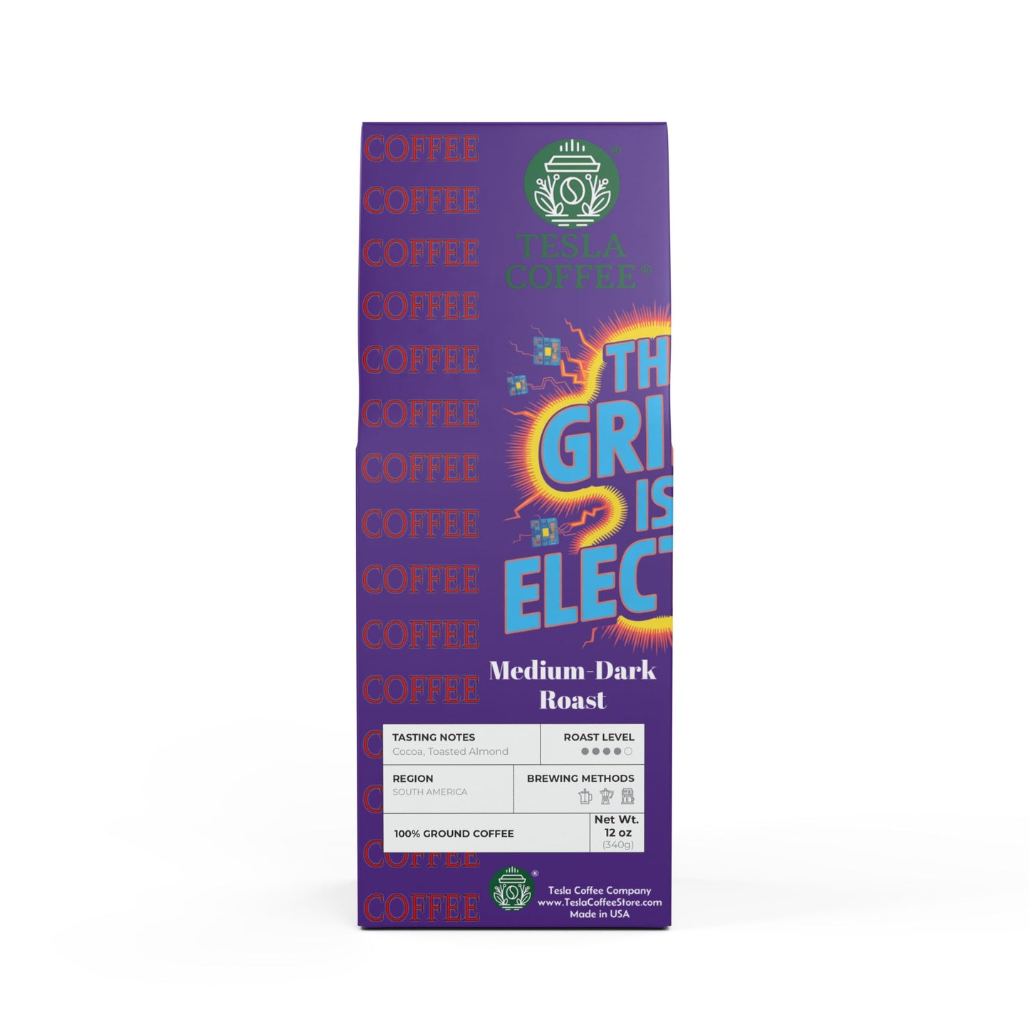 TESLA COFFEE® Signature Premium Coffee Blend