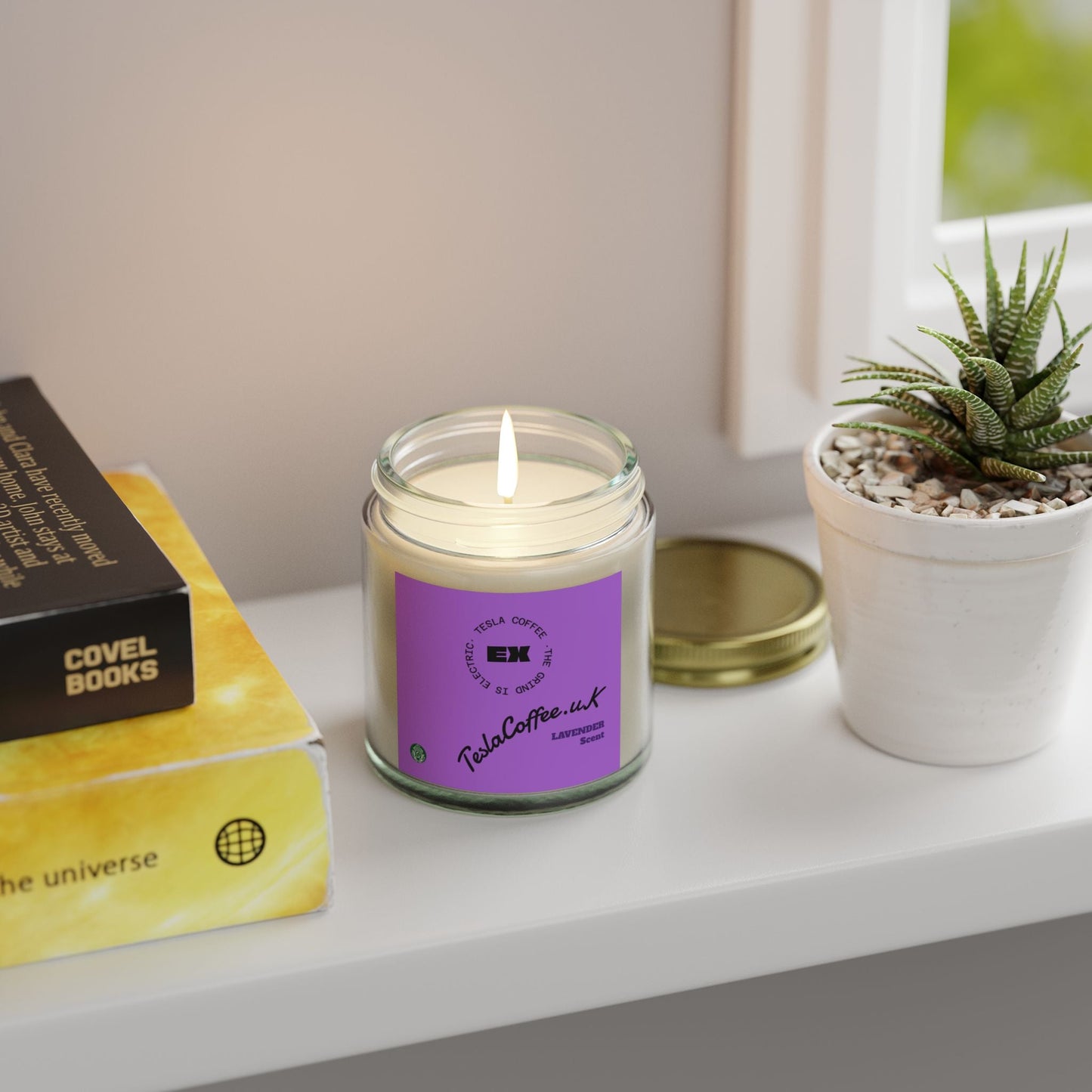 Tesla Coffee® Lavender Scent Candle Printify