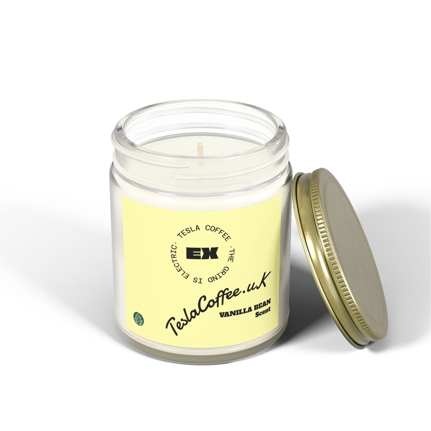 Tesla Coffee® Vanilla Bean Scent Candle