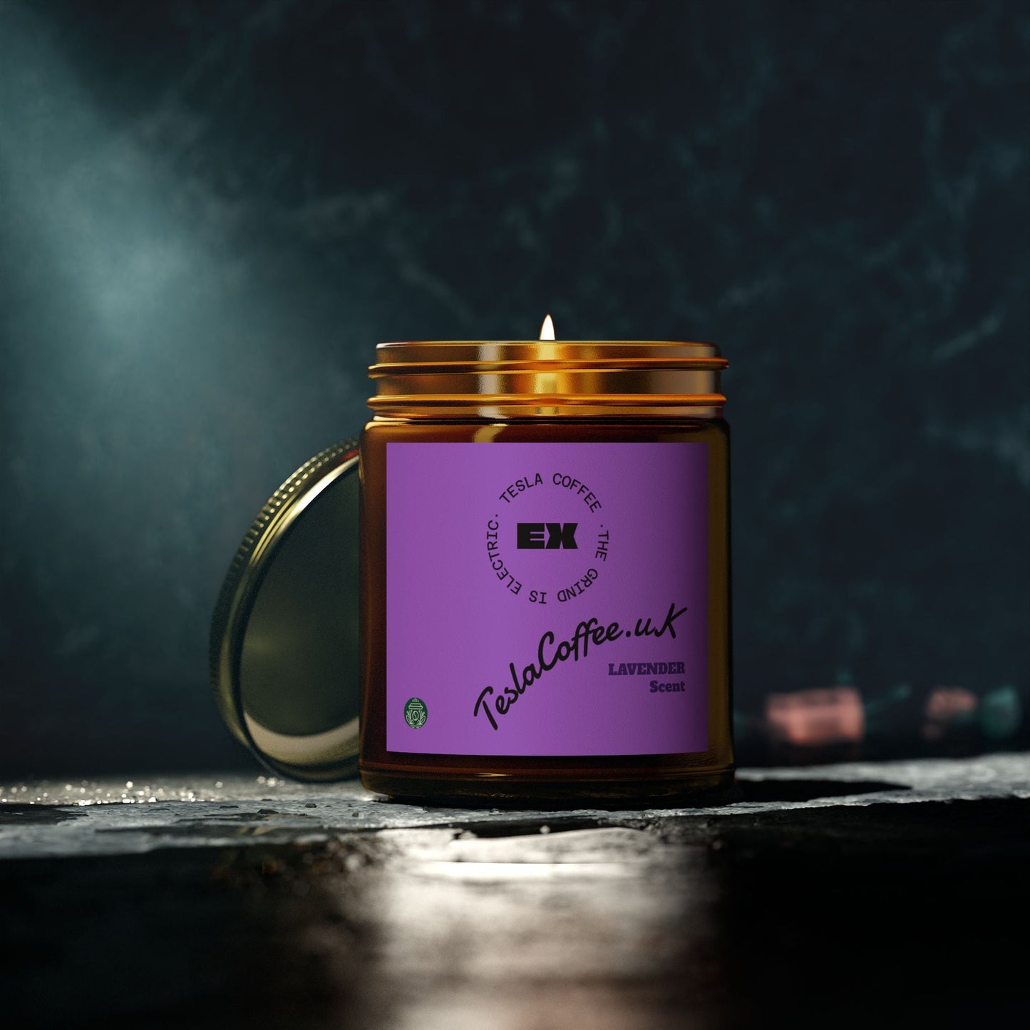 Tesla Coffee® Lavender Scent Candle Printify
