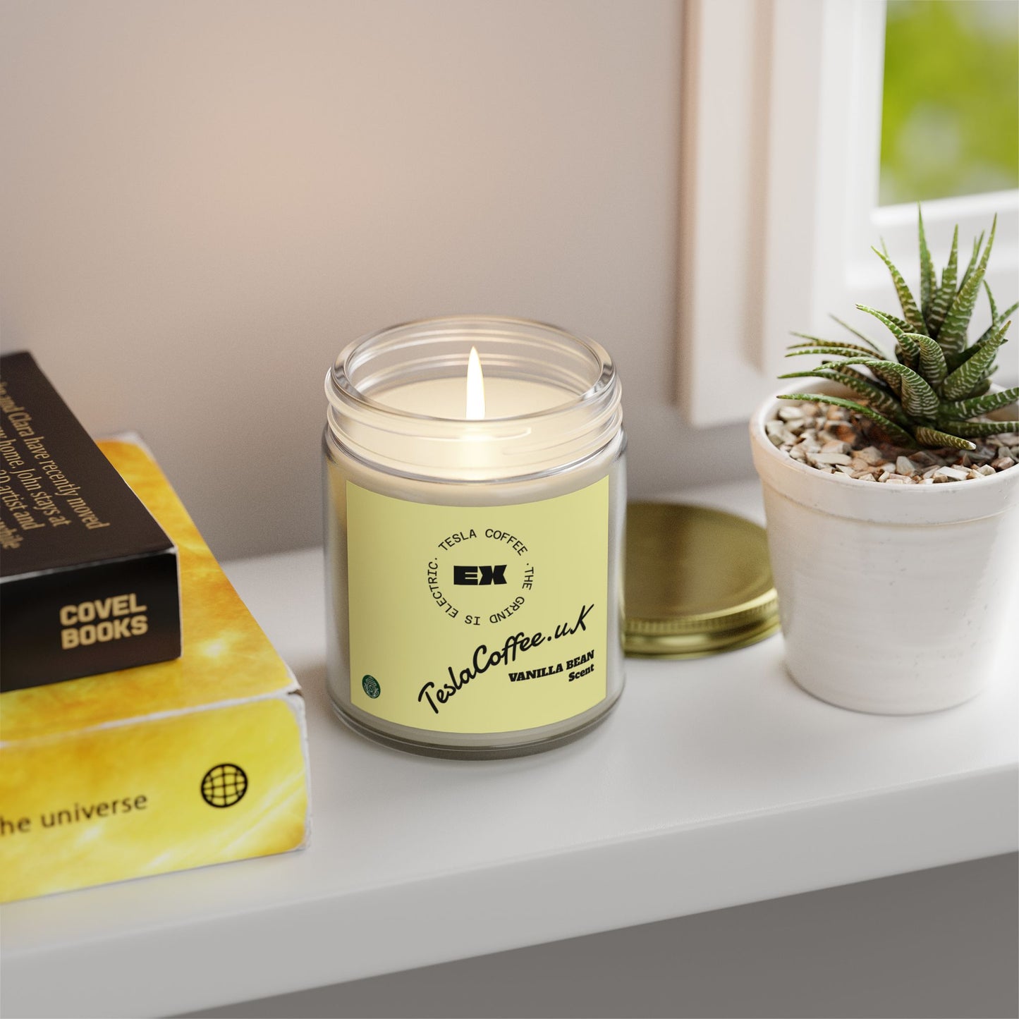 Tesla Coffee® Vanilla Bean Scent Candle