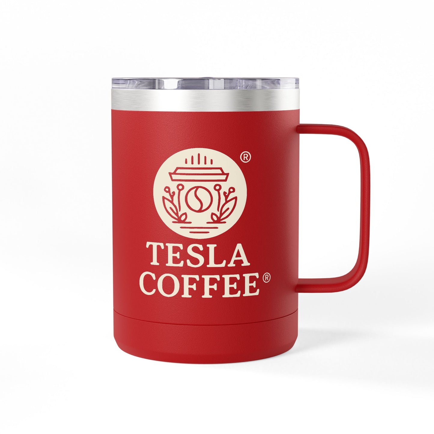 TESLA COFFEE® Tumbler Mug, 15oz