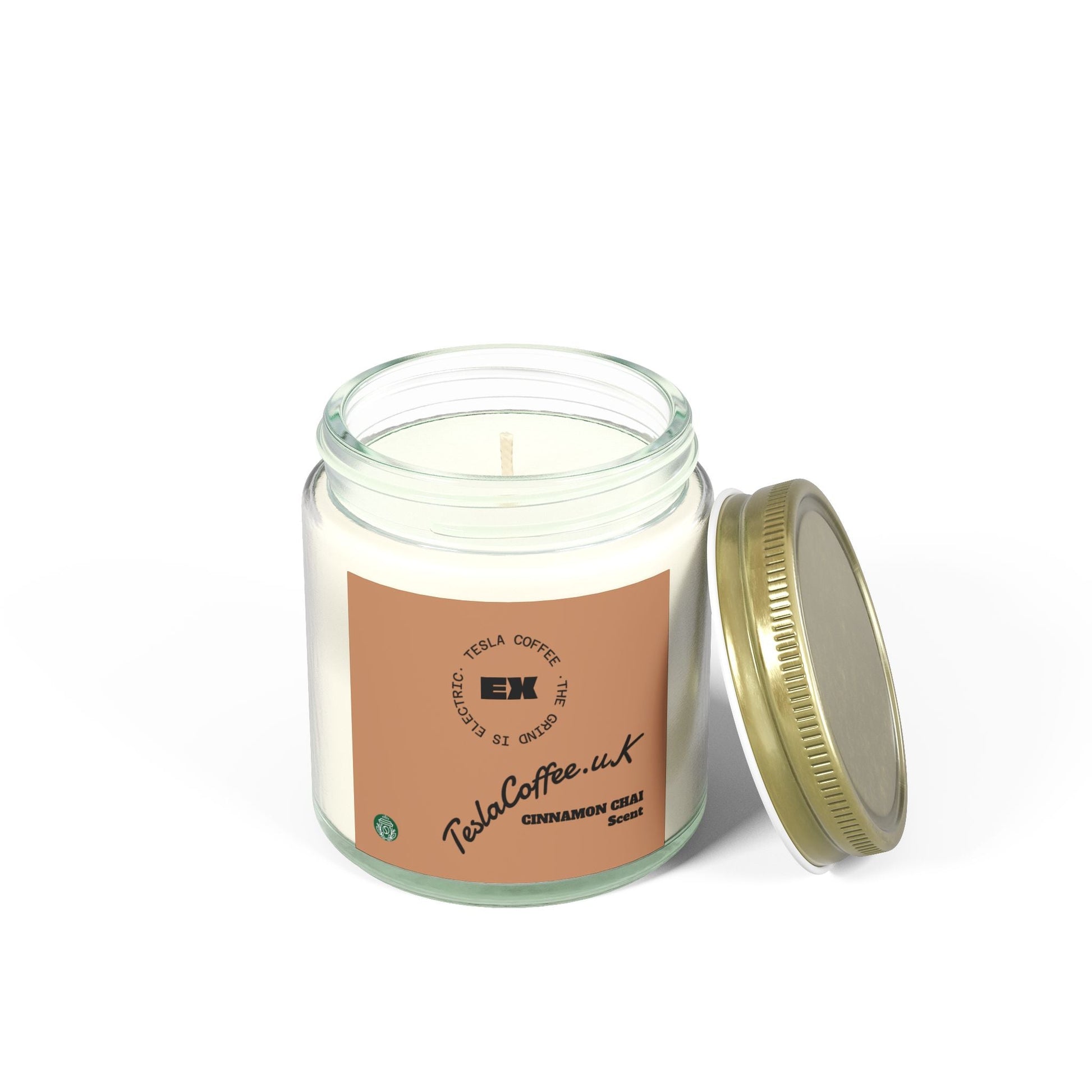 Tesla Coffee® Cinnamon Chai Scent Candle Printify