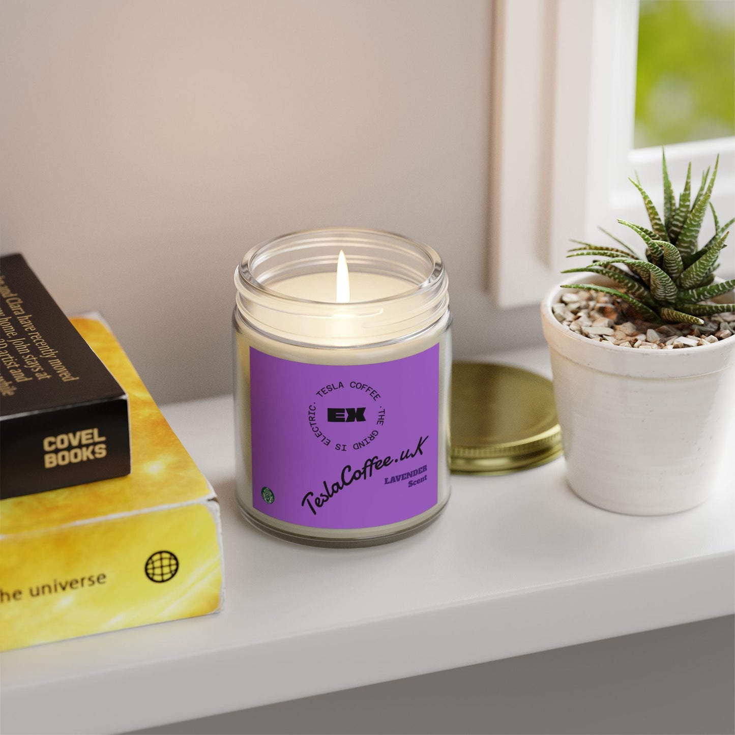 Tesla Coffee® Lavender Scent Candle Printify