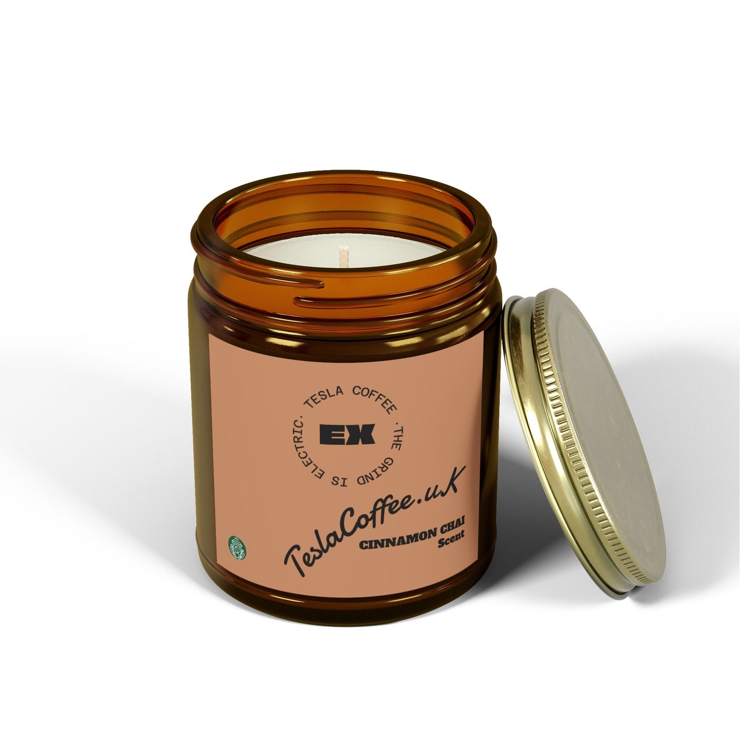 Tesla Coffee® Cinnamon Chai Scent Candle Printify