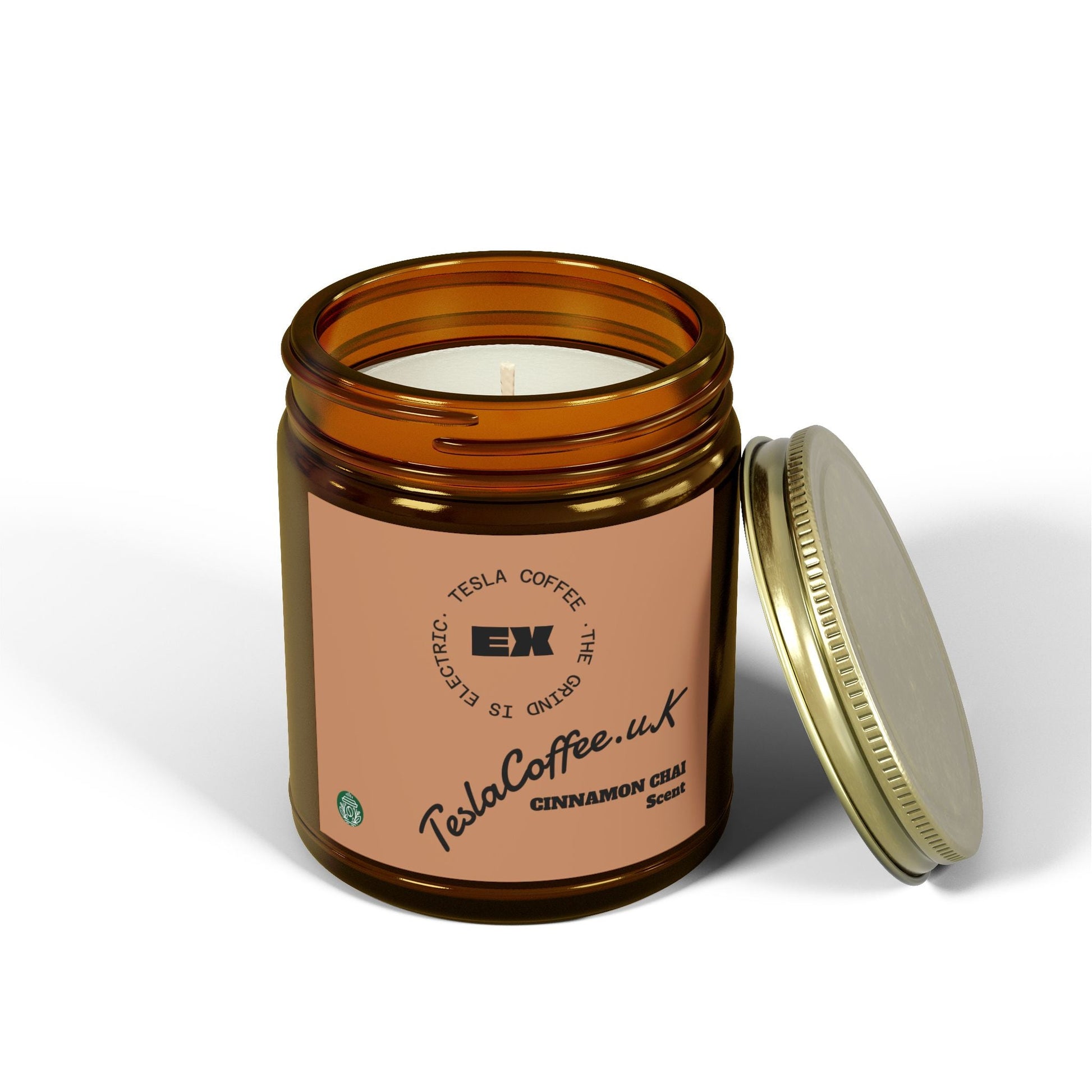 Tesla Coffee® Cinnamon Chai Scent Candle Printify