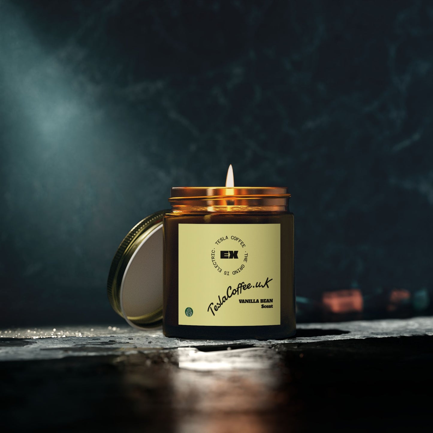 Tesla Coffee® Vanilla Bean Scent Candle