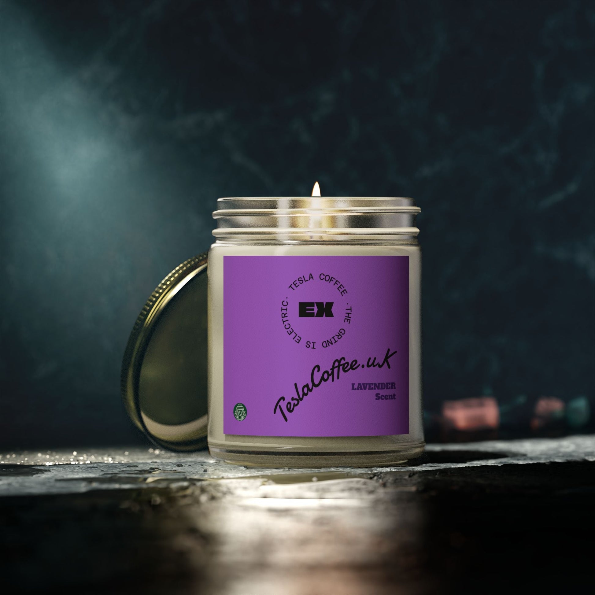 Tesla Coffee® Lavender Scent Candle Printify