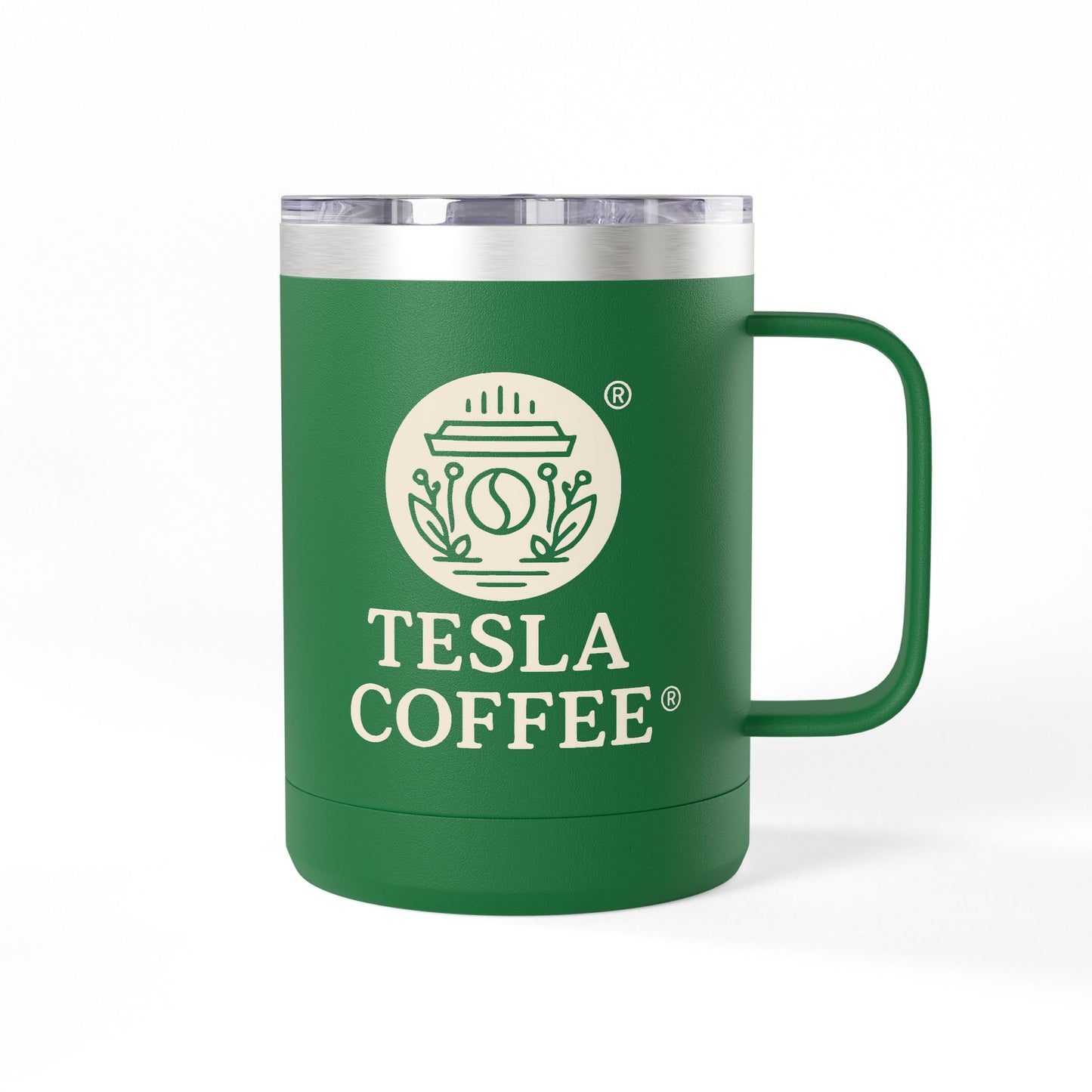 TESLA COFFEE® Tumbler Mug, 15oz