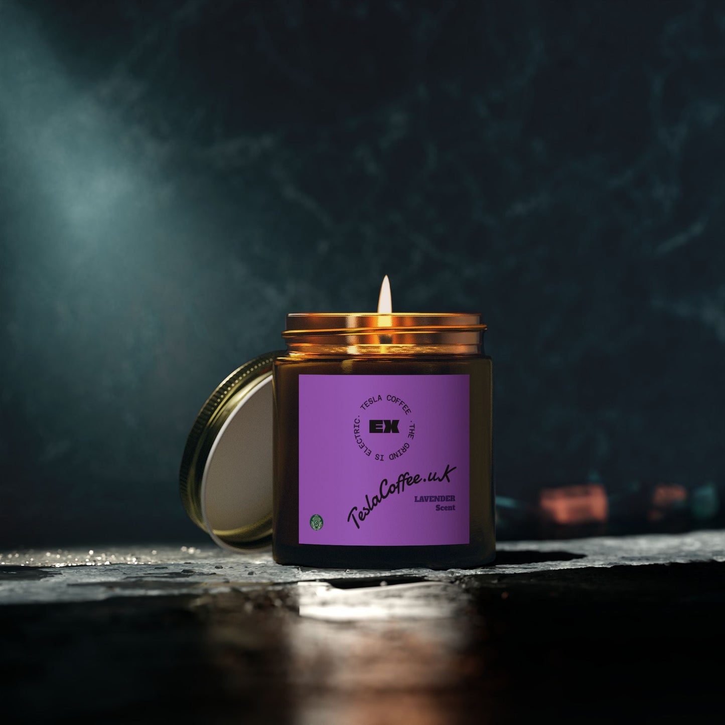 Tesla Coffee® Lavender Scent Candle Printify