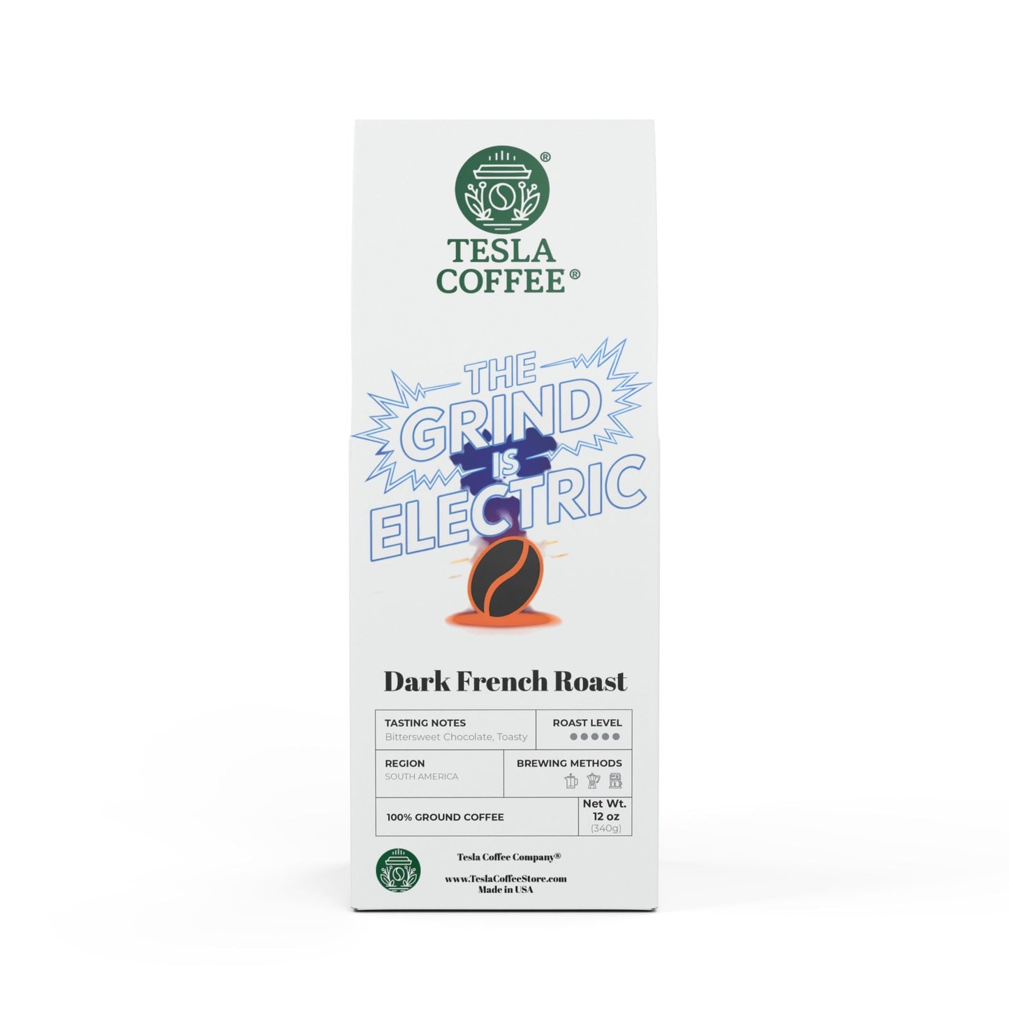TESLA COFFEE® Signature Premium (Dark French Roast) Printify