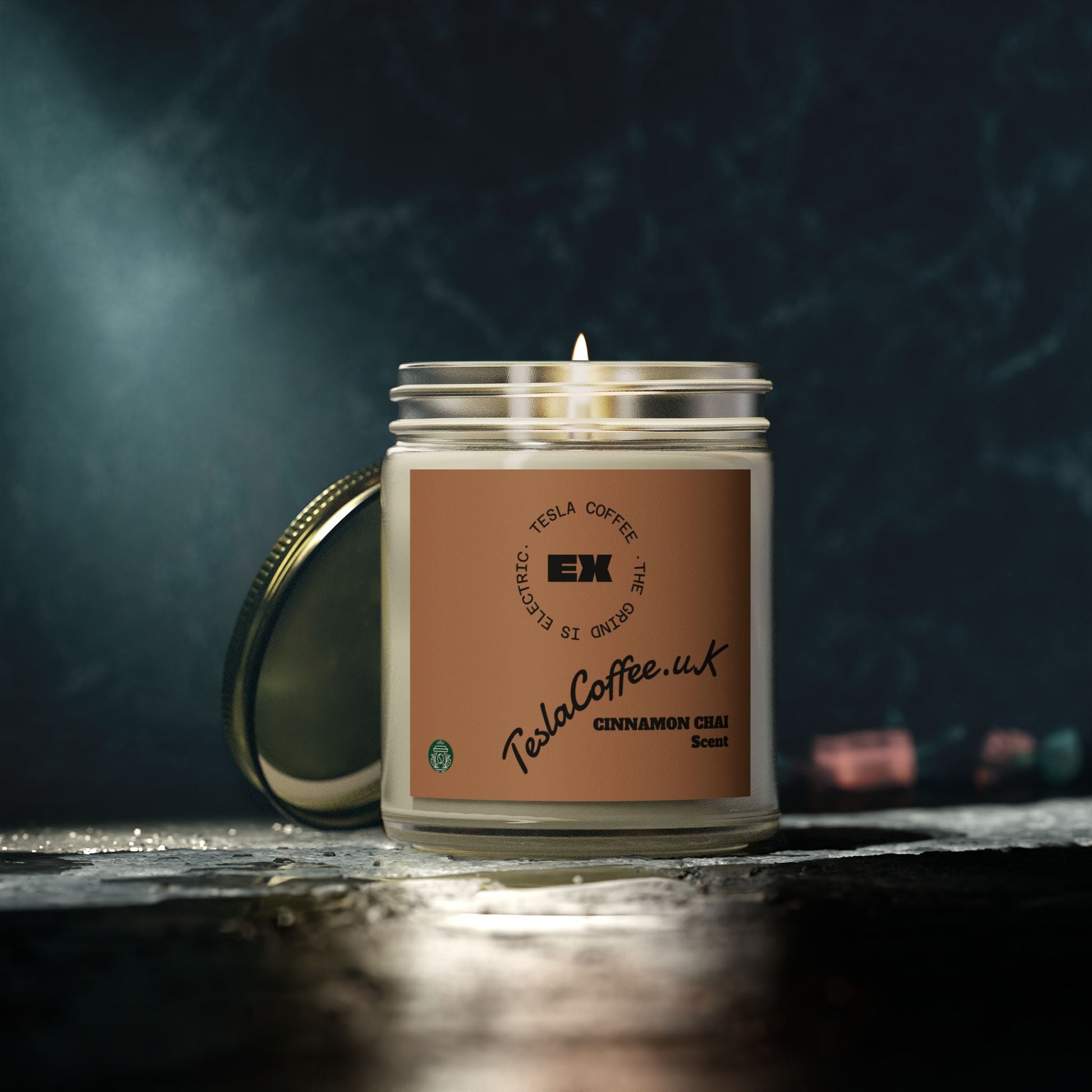 Tesla Coffee® Cinnamon Chai Scent Candle Printify