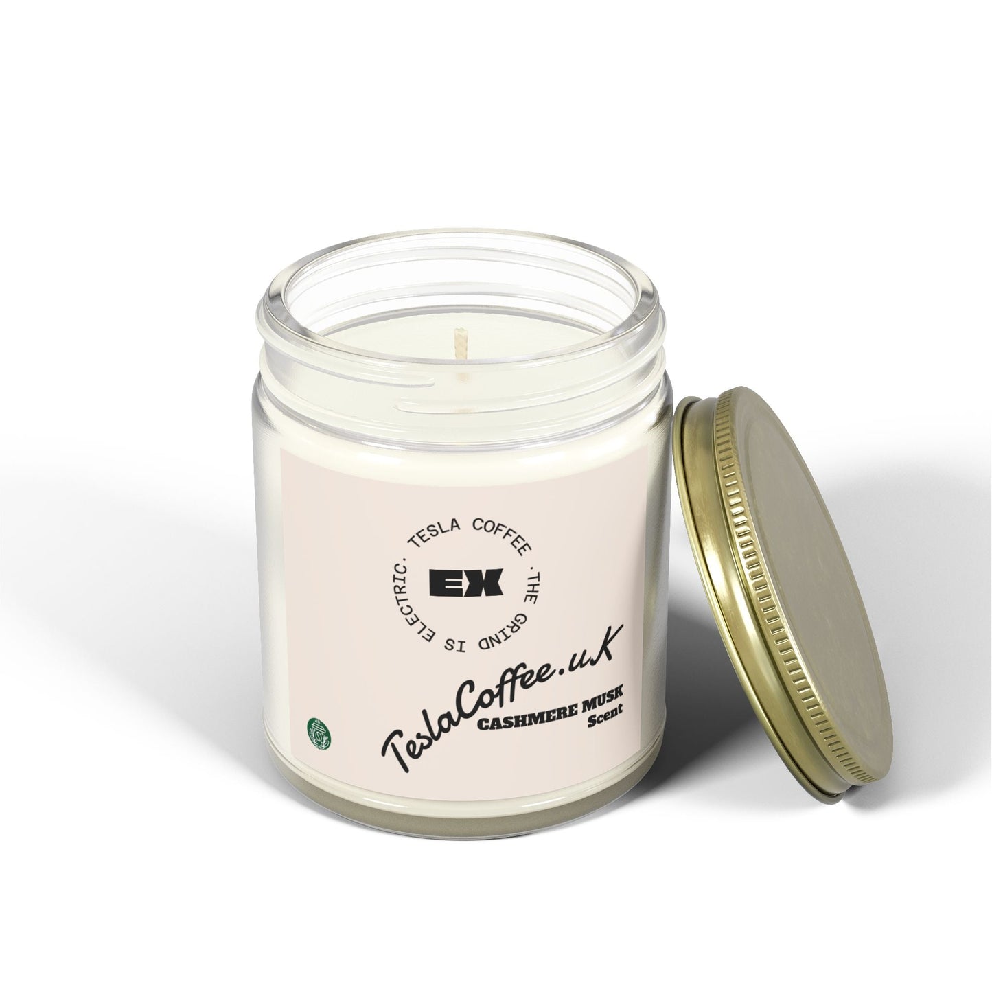 Tesla Coffee® Cashmere Musk Scent Candle Printify