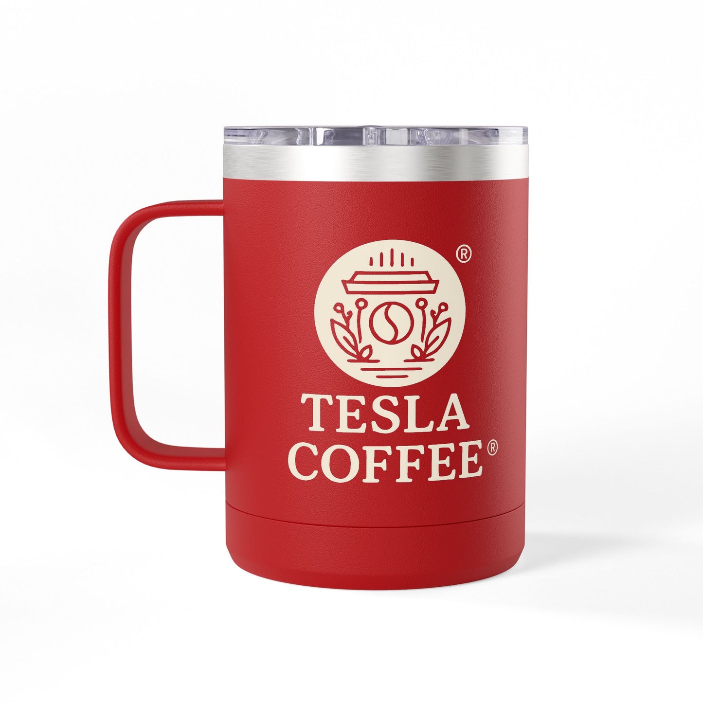 TESLA COFFEE® Tumbler Mug, 15oz